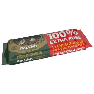 Peckish Extra Goodness Energy Balls 6 pack plus 6 Extra Free